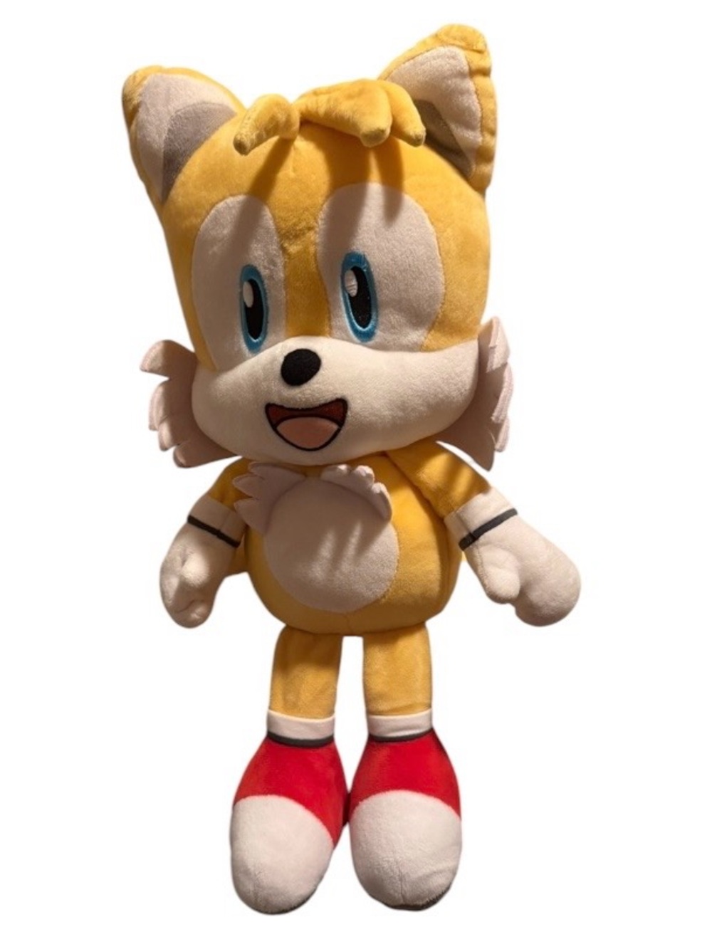 Sonic The Hedgehog ~ Large Plush Toy ~ Yellow & White ~ Excellent Condition